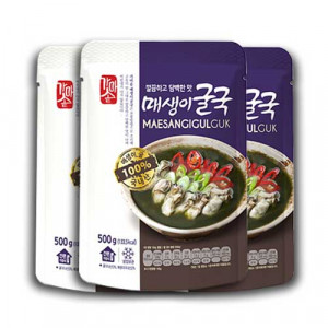 [냉장간편식]매생이굴국 500g*3