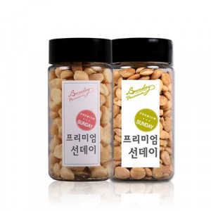 [선데이견과]마카다미아220g+사차인치200g