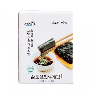 [청정바다]구운생김 40봉