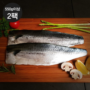 [제주청정]제주 구이용 삼치살 550g 이상/2팩