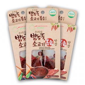 [밥도둑] 여행용 소고기볶음고추장 4개입 3set(각 30g)