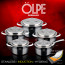 [독일올페] 엘레간트 3PLY냄비(통3중)  5종세트(10P) OLP-5P10PC