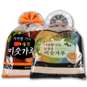 [자연향가득]검정콩 미숫가루 1kg+18곡 종합미숫가루 1kg