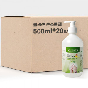 km클리젠 손소독겔 500ml*20개 한박스