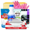 km무균무때 유한락스 탑셰프베이킹소다300리필 빨아쓰는키친타올 비닐고무장갑32cm 매직블럭중형(6종)