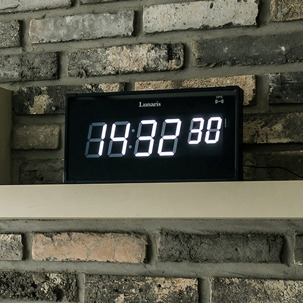 km국산 루나리스 GPS수신 해비치 LED 전자벽시계