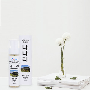 km나나리 제주 유채향 프리미엄 살균 탈취제 80ml