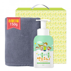 km송월 타올150g 탑셰프버블버블핸드워시300펌프(2종)