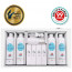 km코로나 99.999% 인케어올인원 선물세트 5호 (500ml*4개+50ml*4개+스프레이건+휴대용공병 총10종)