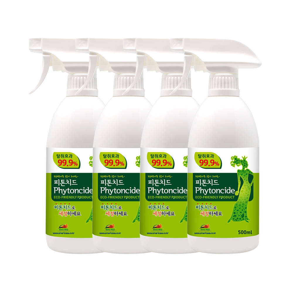 km편백피톤치드 500ml 4개