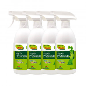 km편백피톤치드 500ml 4개