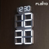 km플라이토 버터 3D LED 인테리어 벽시계
