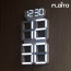 km플라이토 버터 3D LED 인테리어 벽시계