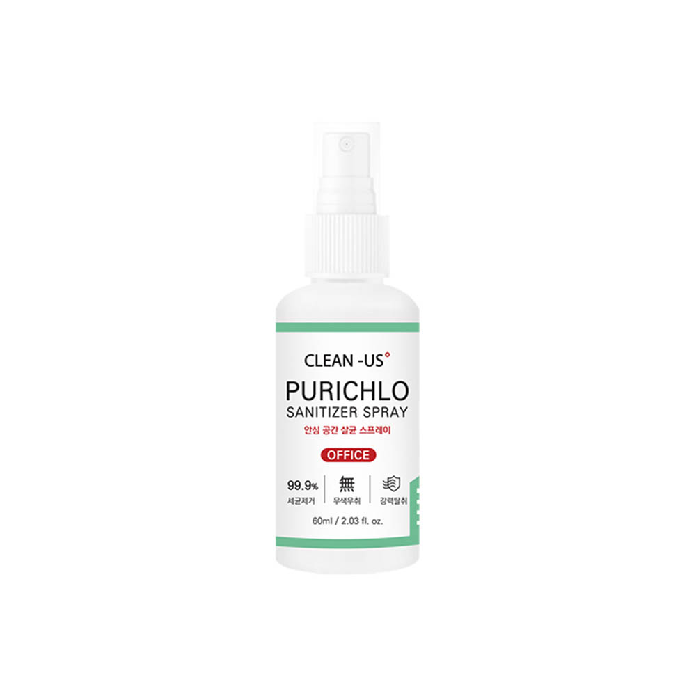 km퓨리클로 세니타이저 스프레이 뿌리는 소독 살균 탈취 스프레이 60ml