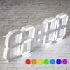 km국산 루나리스 프라임 3D LED 벽시계 LG전구 38cm