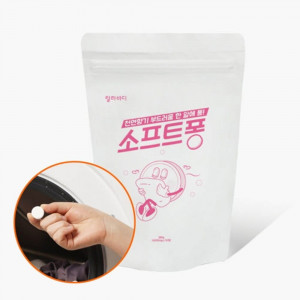 km랄라바디 한 알로 간편함을 더한 발포 섬유유연제 소프트퐁 4,000mg*70정(280g)