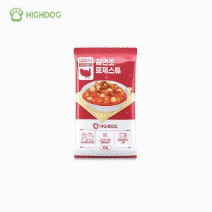 km하이독 반려동물용 칠면조 로제 스튜 50g x 10팩 /특별한 수제 뷔페