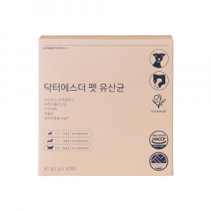 km에스더포뮬러 닥터에스더 펫 유산균 1박스(2g x 30포)