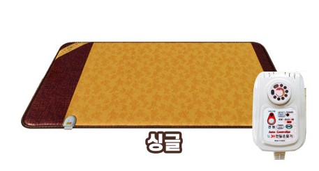 [KLJ]한일의료기 악어 매화 전기 매트 싱글