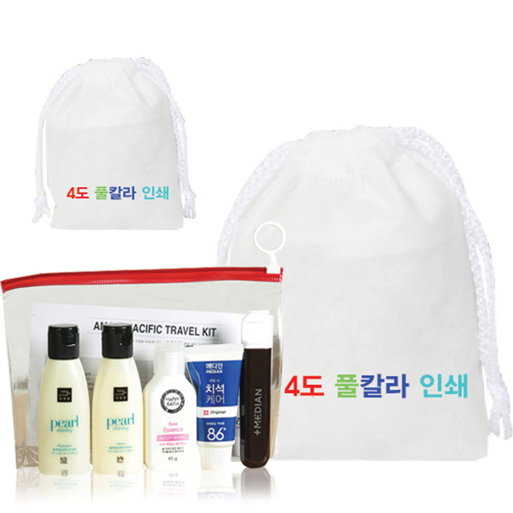 [km]아모레퍼시픽 (부직포가방)아모레 여행용 5종세트
