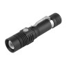 [km]LED 충전식 줌 라이트 랜턴 손전등 후레쉬 MP518  아답터 포함