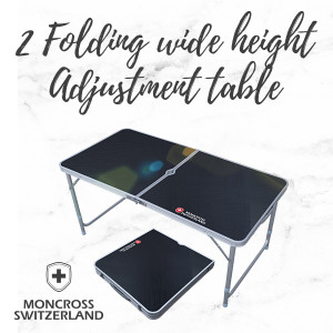 [km]몽크로스 2폴딩 와이드 높이조절 테이블 PMC-1017