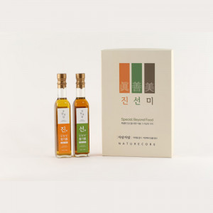 [km]진 참기름+선 들기름 선물세트 (250ml)