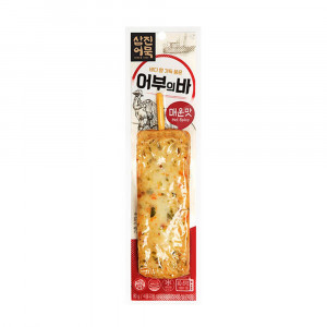 [km]삼진어묵 어부의바 매운맛 (80g)*10ea