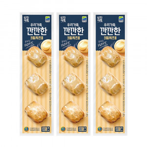 [km]삼진어묵 깐깐한 크림치즈볼 225g (9개입)*5ea