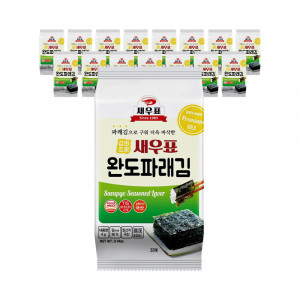 [km][새우표] 완도 파래 도시락김 4g x 16봉