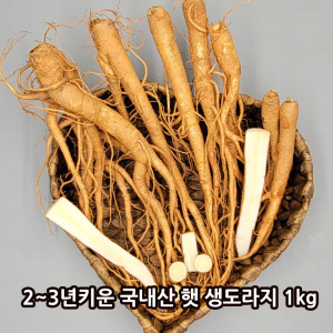 [km]2~3년키운 국내산 햇 생도라지 1kg