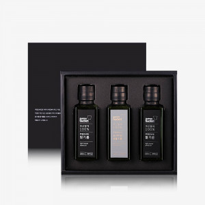 [km]쿠엔즈버킷 저온압착 프리미엄 참기름.들기름.생들기름 100ml 세트