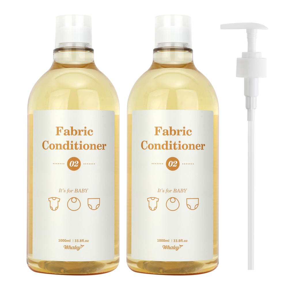 [km]웨일리 시그니처 유아 섬유유연제 1000ml X 2/펌프별도