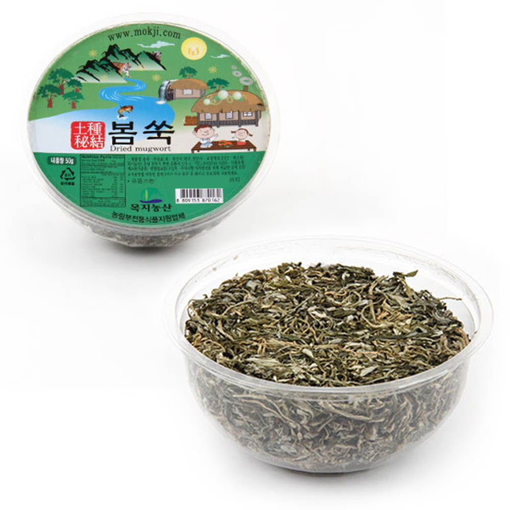 [km][I10-116]건나물 전문가 황동호 신지식농업인 국내산 토종 건나물 봄쑥 50g