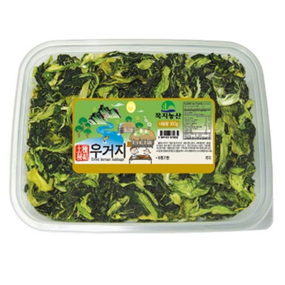[km][I10-141]건나물 전문가 황동호 신지식농업인 국내산 토종 건나물 우거지 (사각용기) 220g