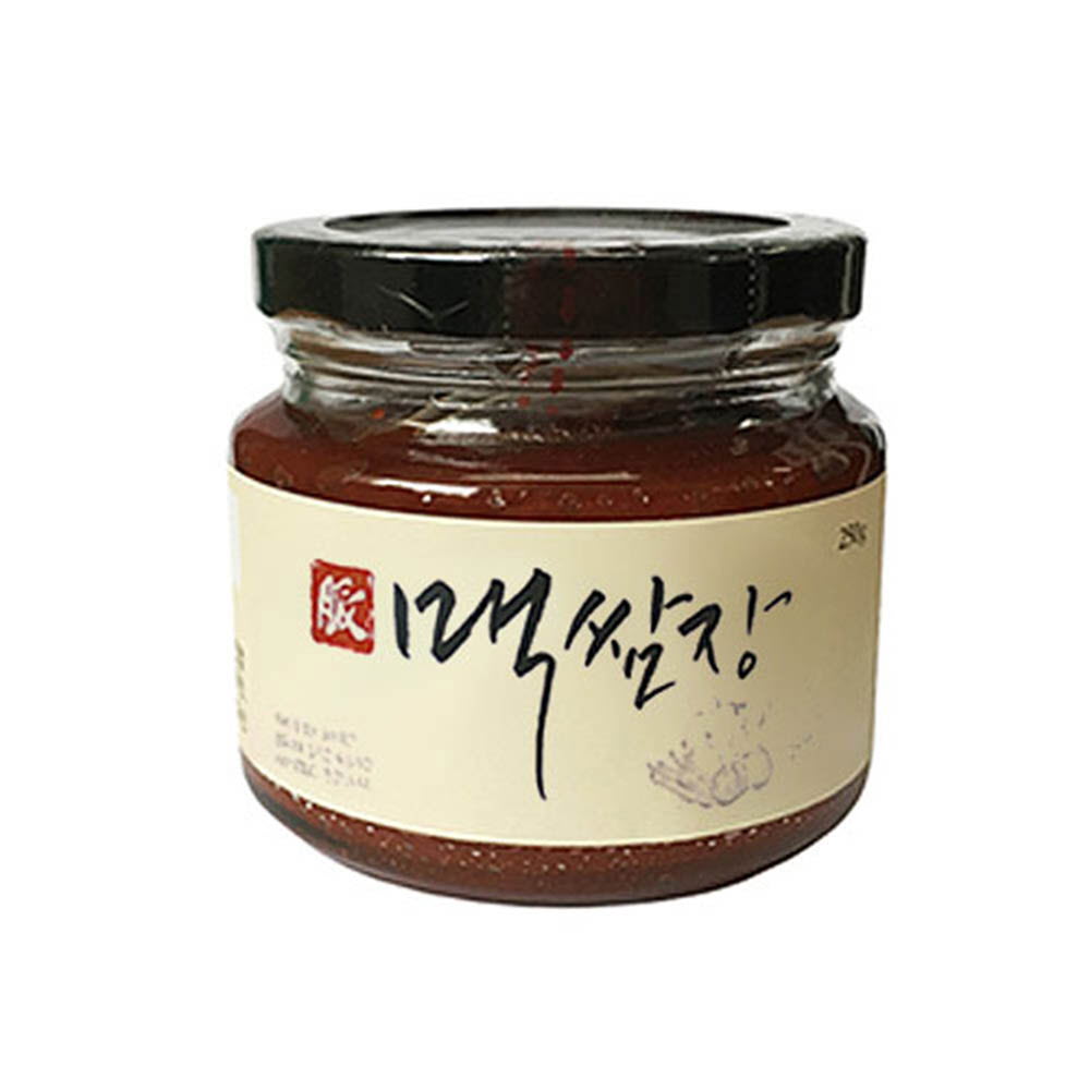 [km][P10-220]대한민국 식품명인 제45호 성명례 맥(脈)명인 맥 쌈장 유리병 250g