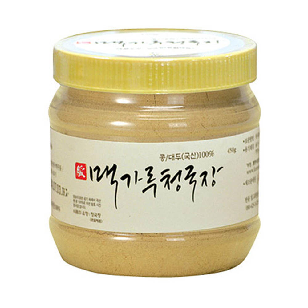 [km][P10-230]대한민국 식품명인 제45호 성명례 맥(脈)명인 가루 청국장 450g