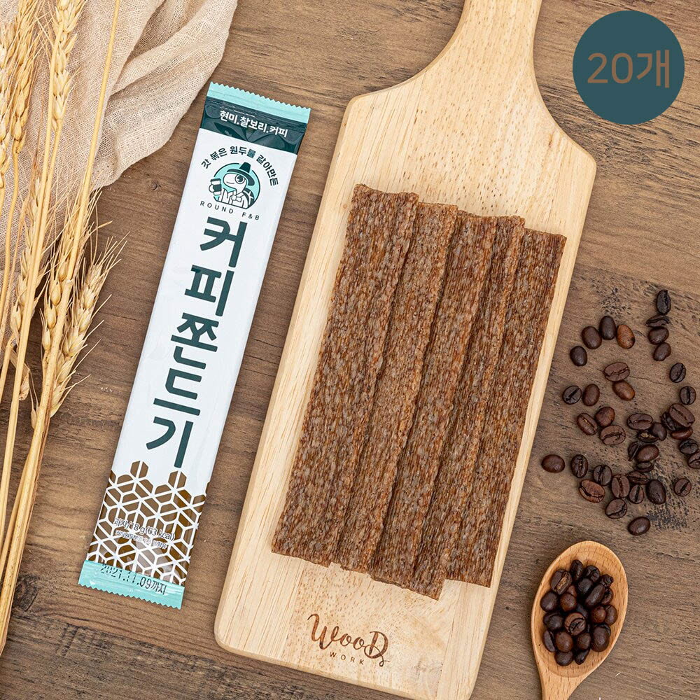 [km]리얼쫀득 추억의 커피쫀드기 18g (20개)