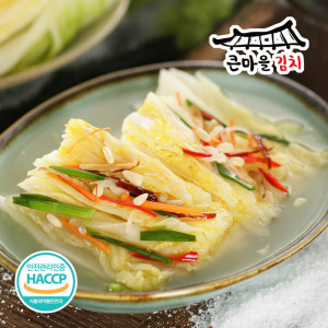 [km]국내산 100% 큰마을김치 HACCP 백김치 2kg