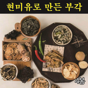 [km][호호바다맘] 오희숙 전통 찹쌀 부각 60g x 4봉