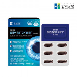 [km]한미양행 루테인 알티지 오메가3 1000mg x 30캡슐 (1개월분)