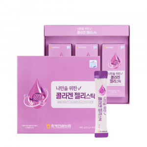 [km]충북인삼농협 나만을 위한 콜라겐 젤리스틱 (저분자피쉬콜라겐 90%/20g x 30포/선물용 쇼핑백 포함)