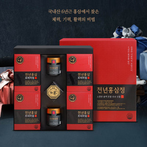 [km]휴럼 천년홍삼정 50ml*20포+120g*2병