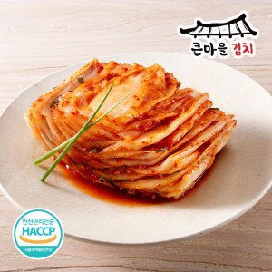 [km]국내산 100% 큰마을김치 HACCP 맛김치 2kg