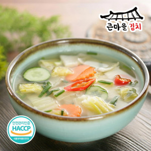 [km]국내산 100% 큰마을김치 HACCP 나박물김치 5kg