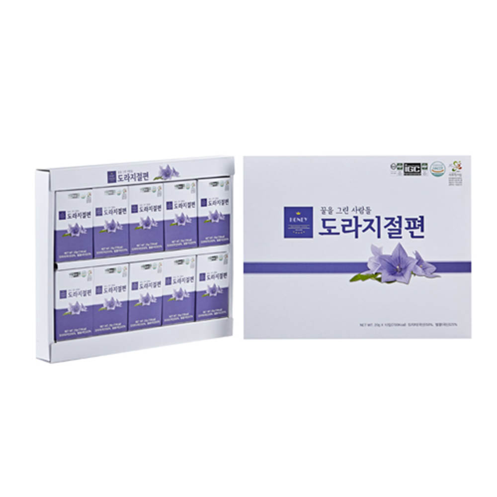 [km][허니비푸드] 꿀을 그린사람들 도라지 절편 20g*10입