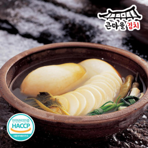 [km]국내산 100% 큰마을김치 HACCP 동치미 5kg