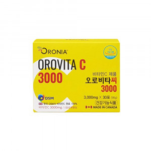 [km]오로니아 오로비타C 3000 고함량 비타민C 분말 3,000mg x 30포