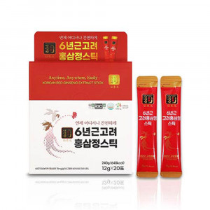 [km][선삼원] 6년근 고려홍삼 스틱 12g*20포