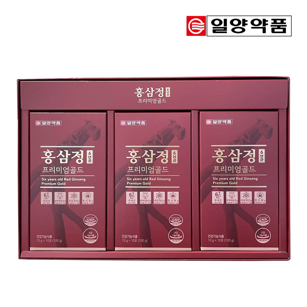 [km]일양약품 6년근 홍삼정 프리미엄 골드 10g*30포